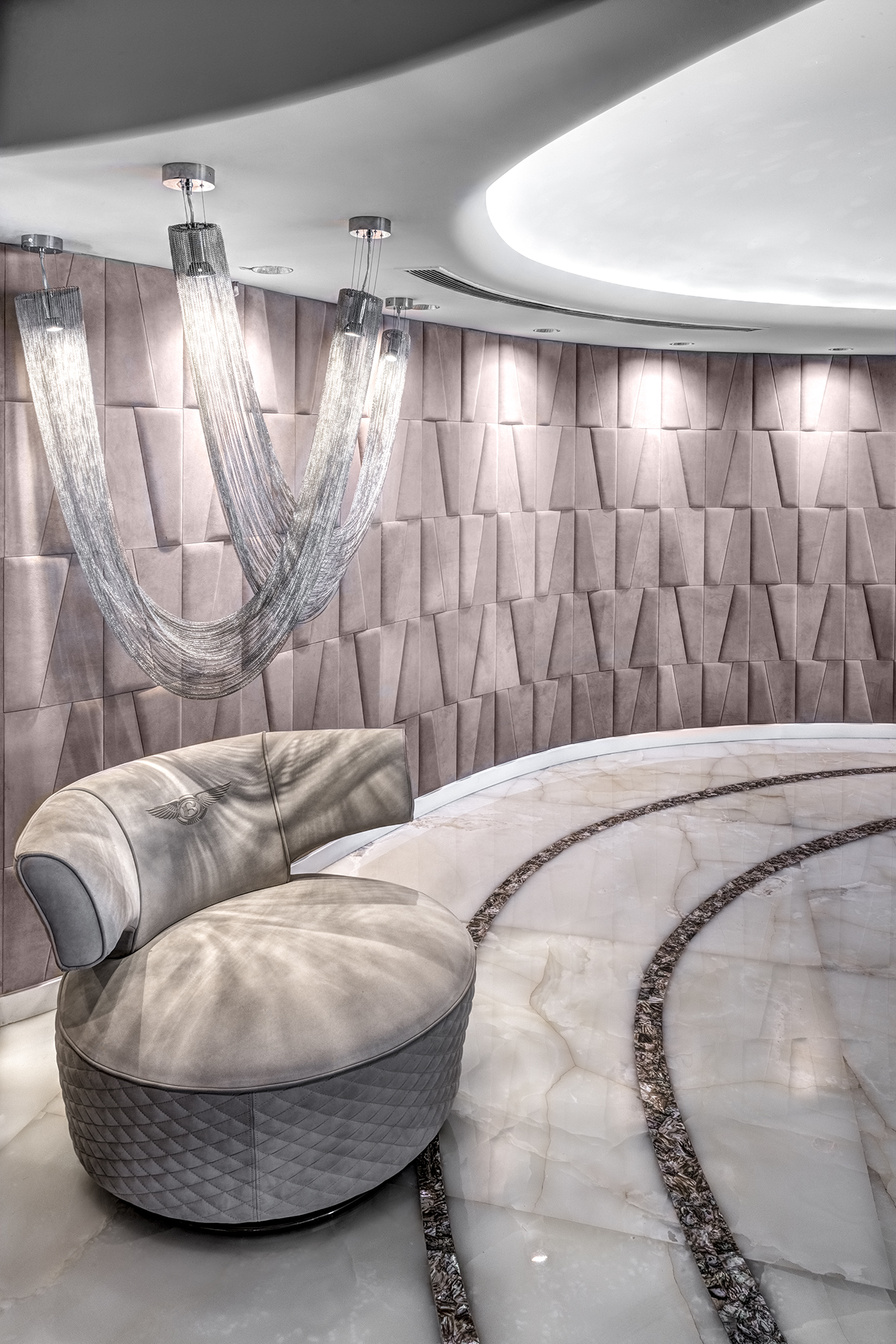 zz-architect-luxury-chandelier-manooi Double Voile D luxury crystal lighting in the bedroom.