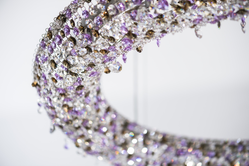 lilac-colorful-rio-crystal-chandelier-manooi The colorful Rio crystal chandelier from Manooi.